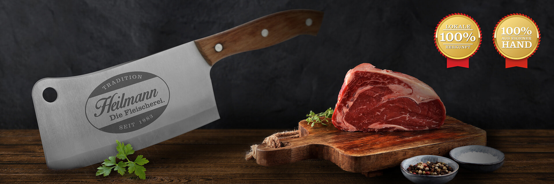 Logo Fleischerei Heilmann…